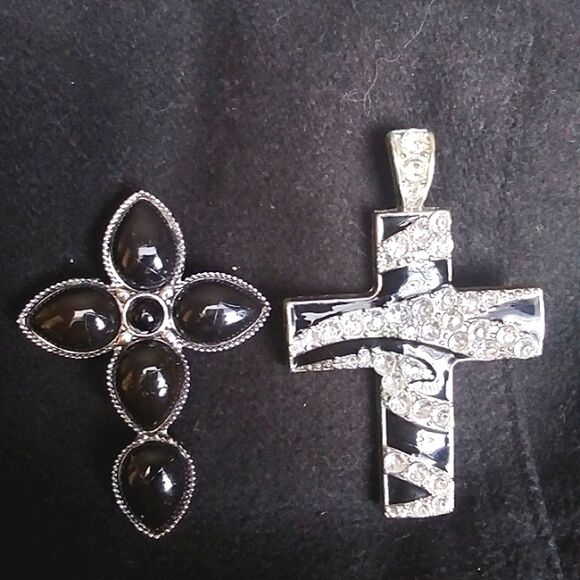 Cross Purse Charm Bundle Animal Print Gemstone - Picture 1 of 7